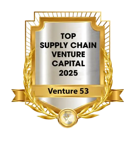Venture 53 Top Supply Chain Venture Capital 2025 award badge